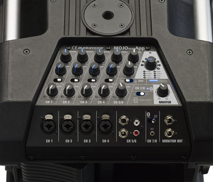 MOJO1042App - komplett portabelt PA