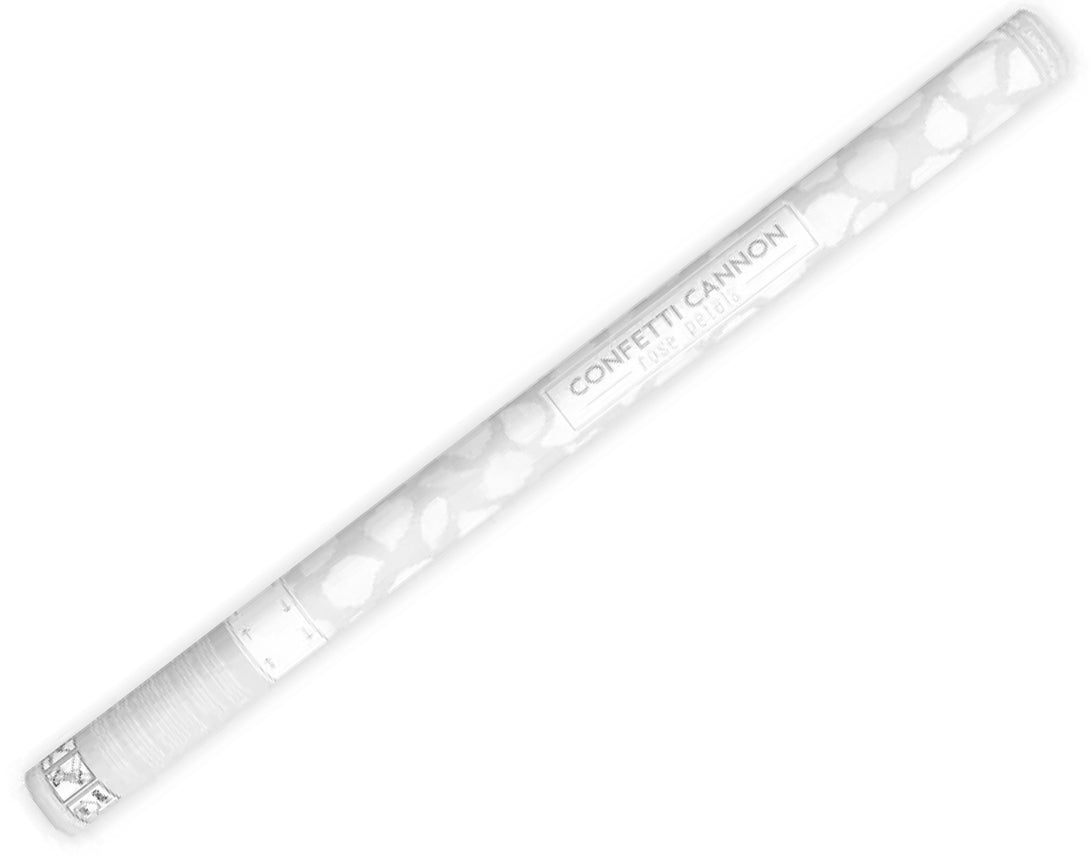Konfettirör 80cm Vit