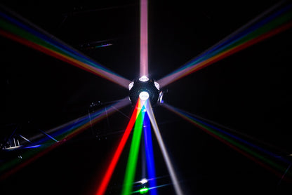 UFO X4 – Moving Effect med Laser, Strobe och RGBW