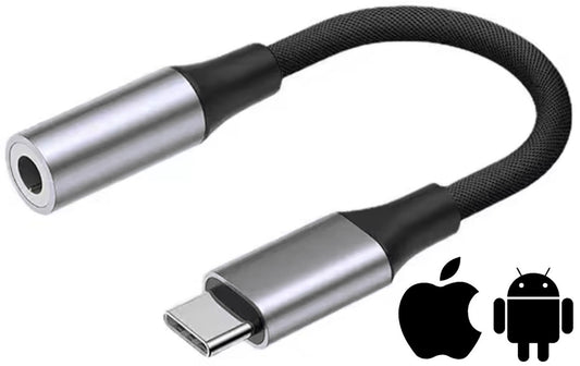USB C till 3,5mm Adapter