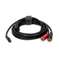 USB-C till 2×RCA – 2 m