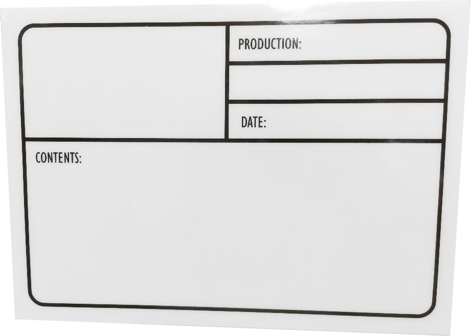 Whiteboard Case Label