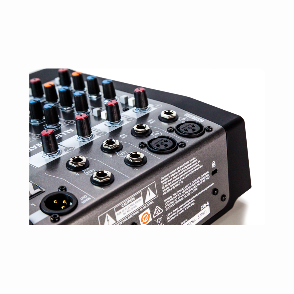 Allen & Heath ZED-6 Inputs